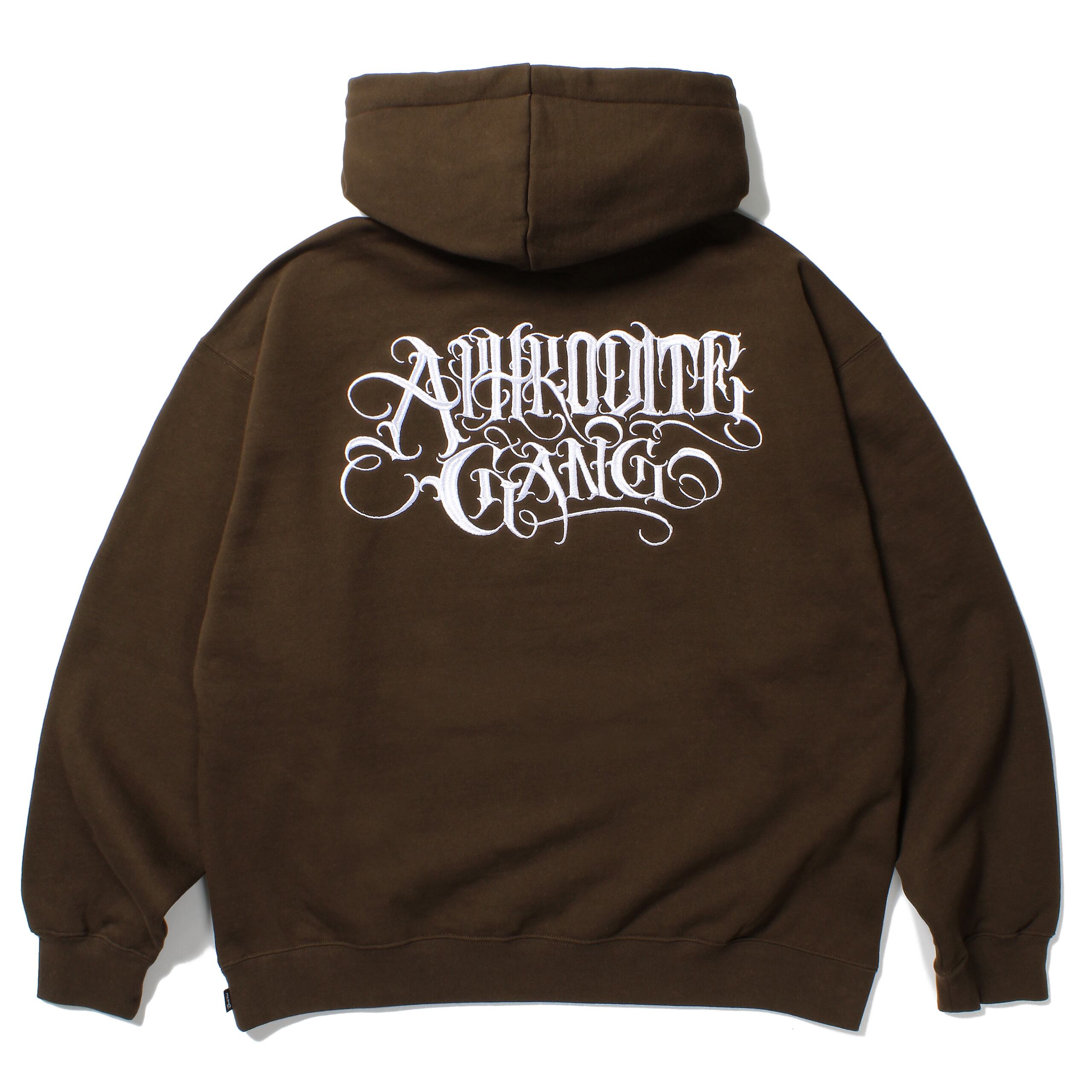 BIG CLASSIC LOGO HOODED SWEAT SHIRT | APHRODITEGANG 