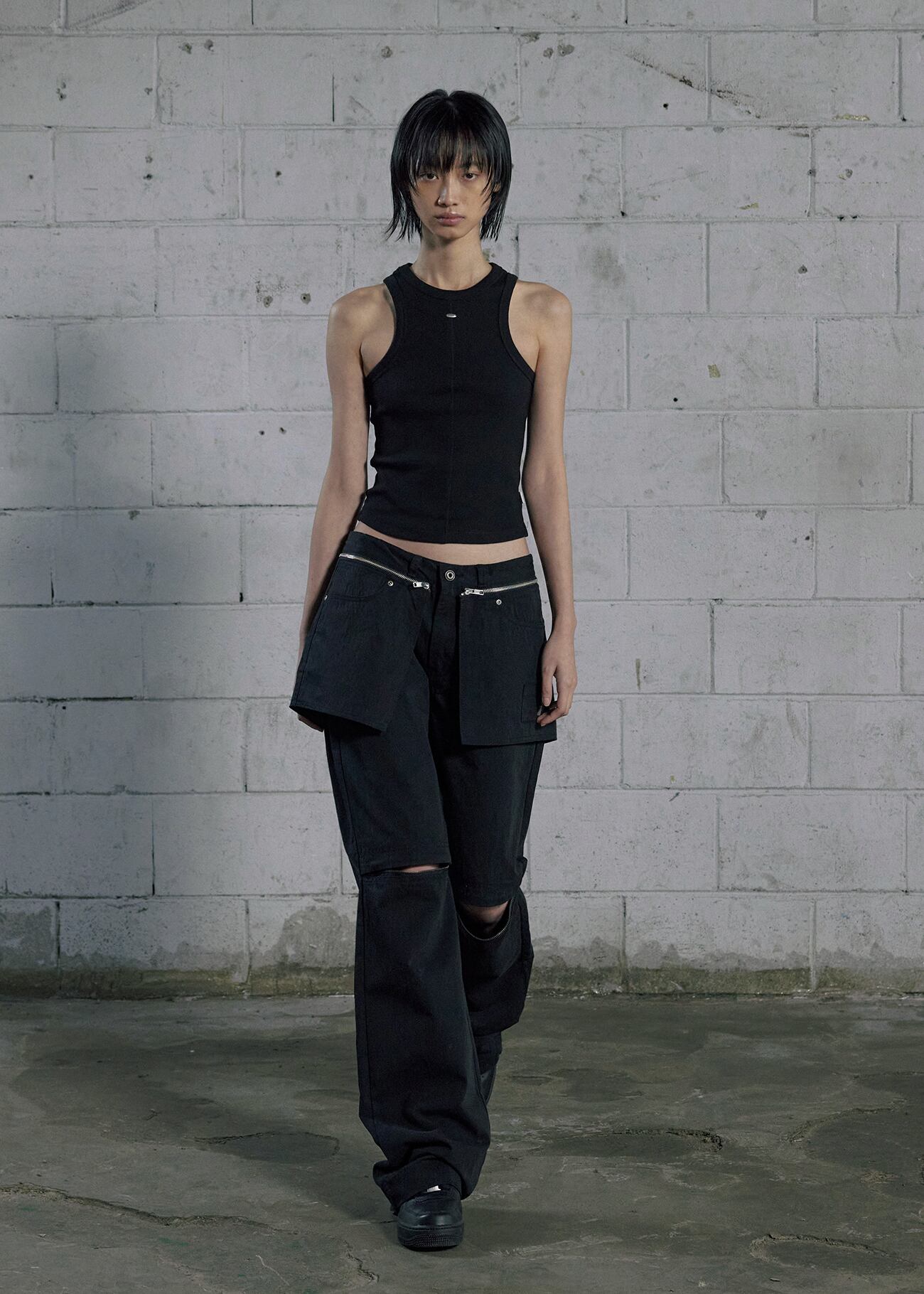 BOHEMIAN SEOUL] BASIC TANK TOP, BLACK 正規品 韓国ブランド 韓国通販