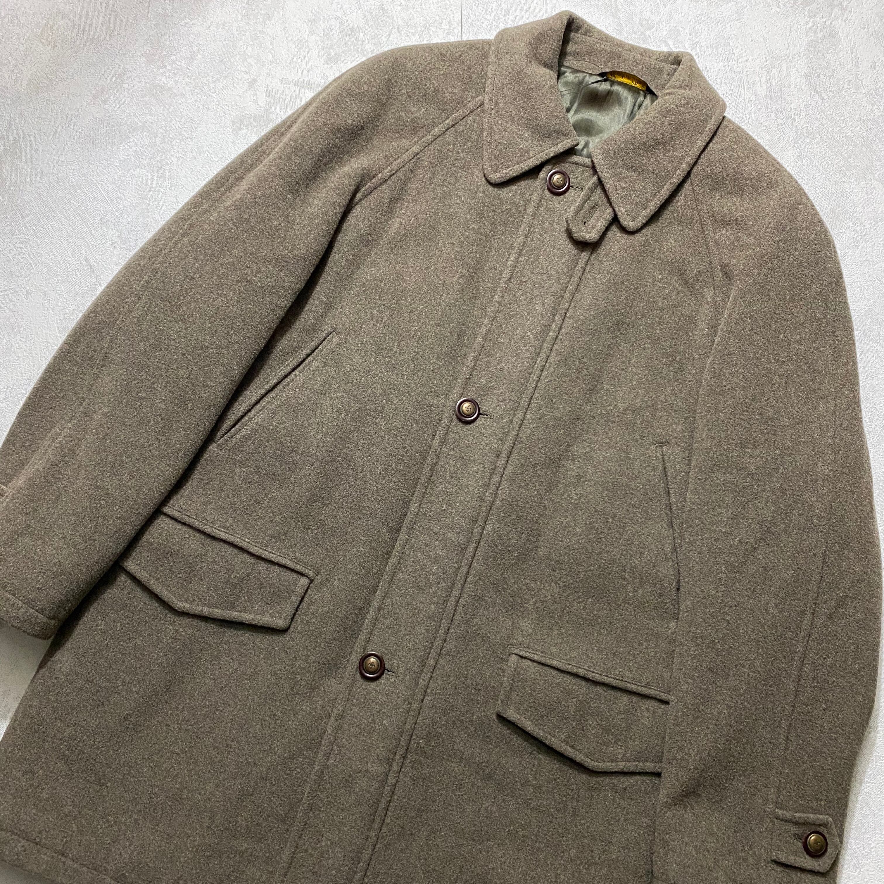 vintage BURBERRYS four-pockets wool coat made in Italy | NOIR ONLINE