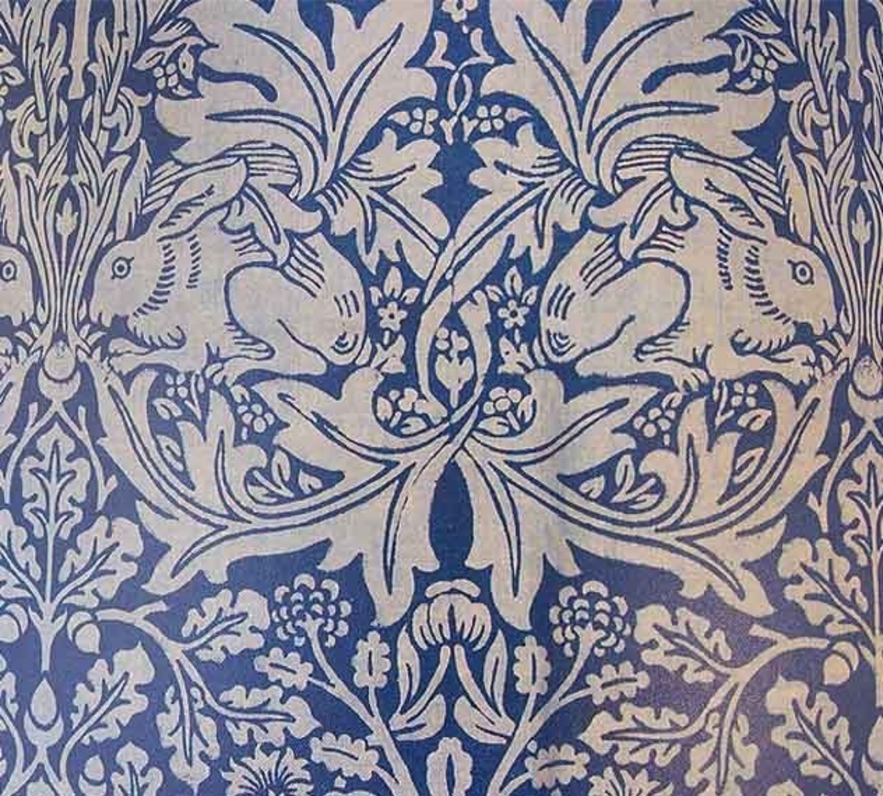 ［William Morris］兄弟うさぎ　リング　ラピスラズリ