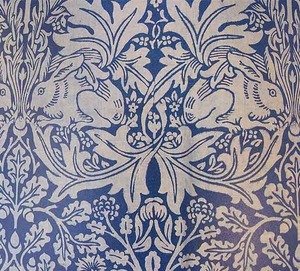 ［William Morris］兄弟うさぎ　リング　ラピスラズリ