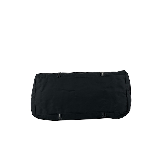 PRADA プラダ トートバッグ ブラック トライアングルロゴ ナイロン vintage ヴィンテージ オールド z2xxbv