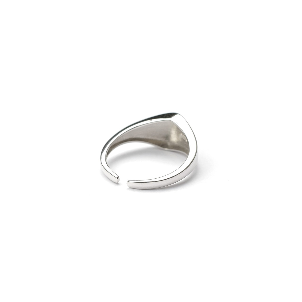 S925 ANGULAR SMALL RING SILVER