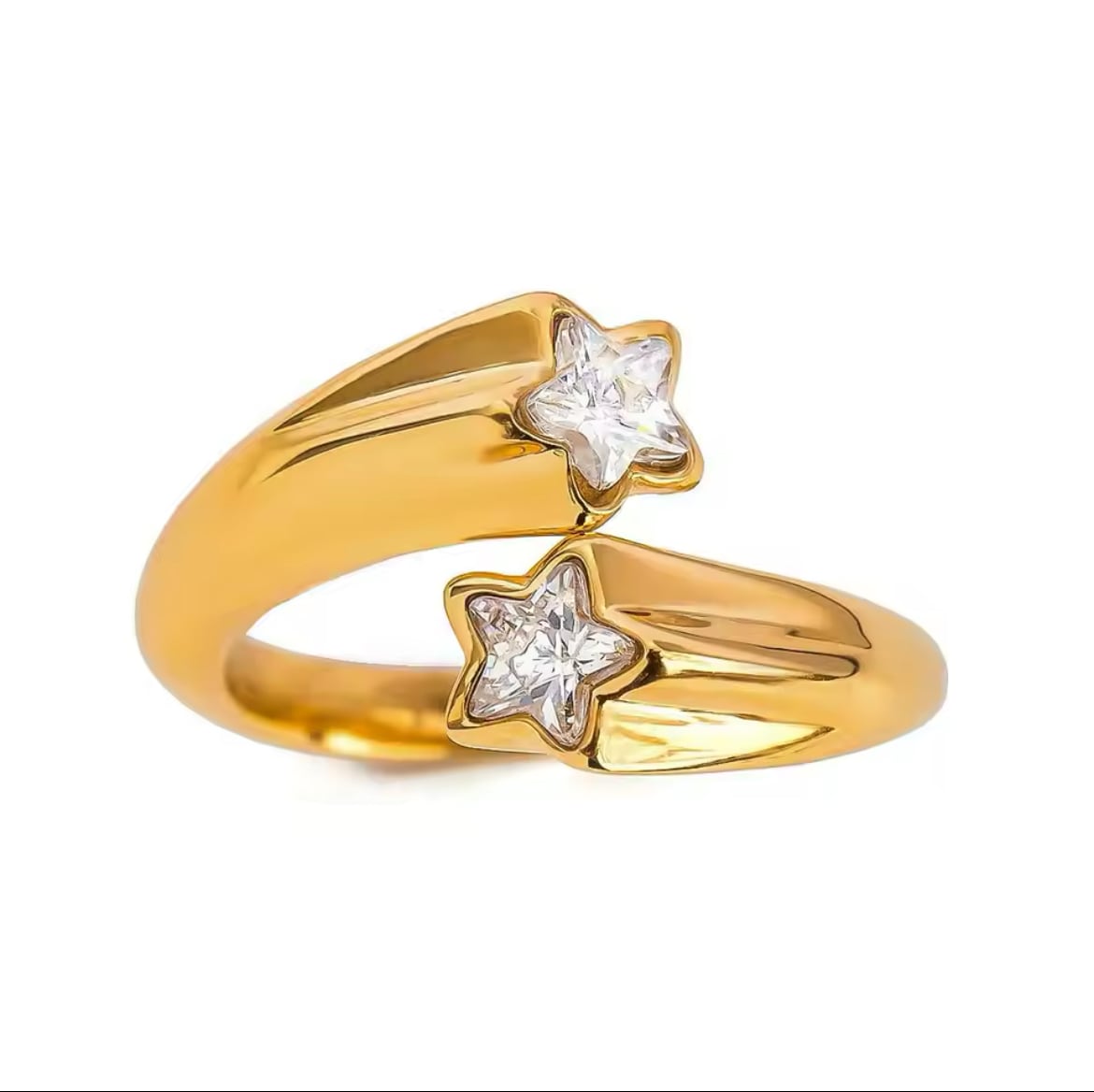 金アレ対応 スターツイストリング(0715)