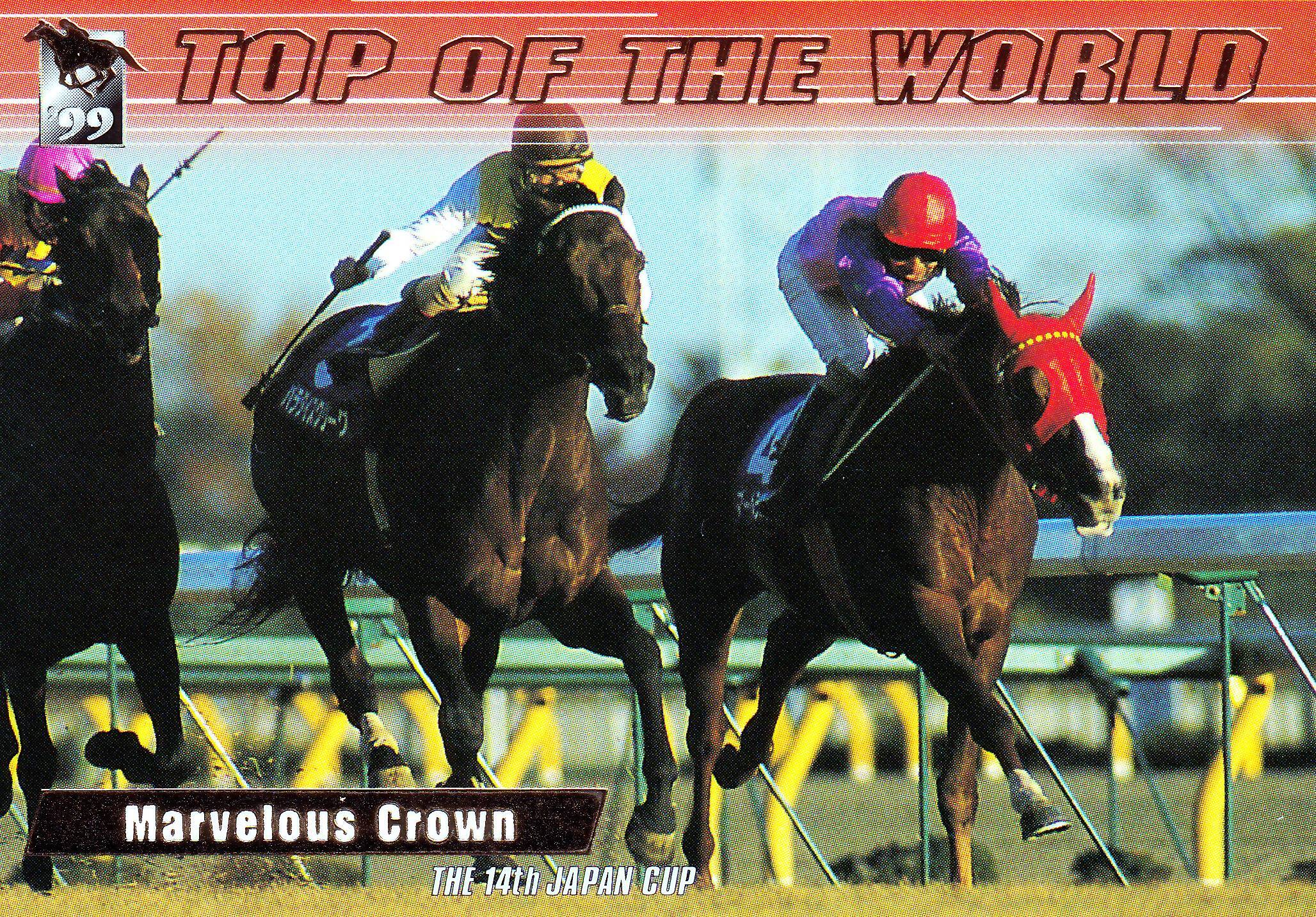 マーベラスクラウン：第14回 ジャパンカップ「サラブレッドカード 99年