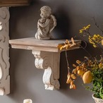 ウォールシェルフ 木製 取り付け 木製 おしゃれ 北欧 壁掛け 飾り棚 アンティーク インテリア ヨーロピアン 北欧 おしゃれ