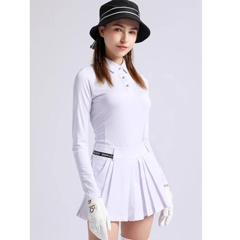 UNITED ARROWS Golf プリーツ アシンメトリー スカート アシンメトリープリーツスカート 2色 B11237 | moved me