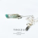 【011 Necklace Fest 2026】 アホアイトインクォーツ (水晶) 鉱物原石 シルバー925 ネックレス 天然石 アクセサリー (No.3776)