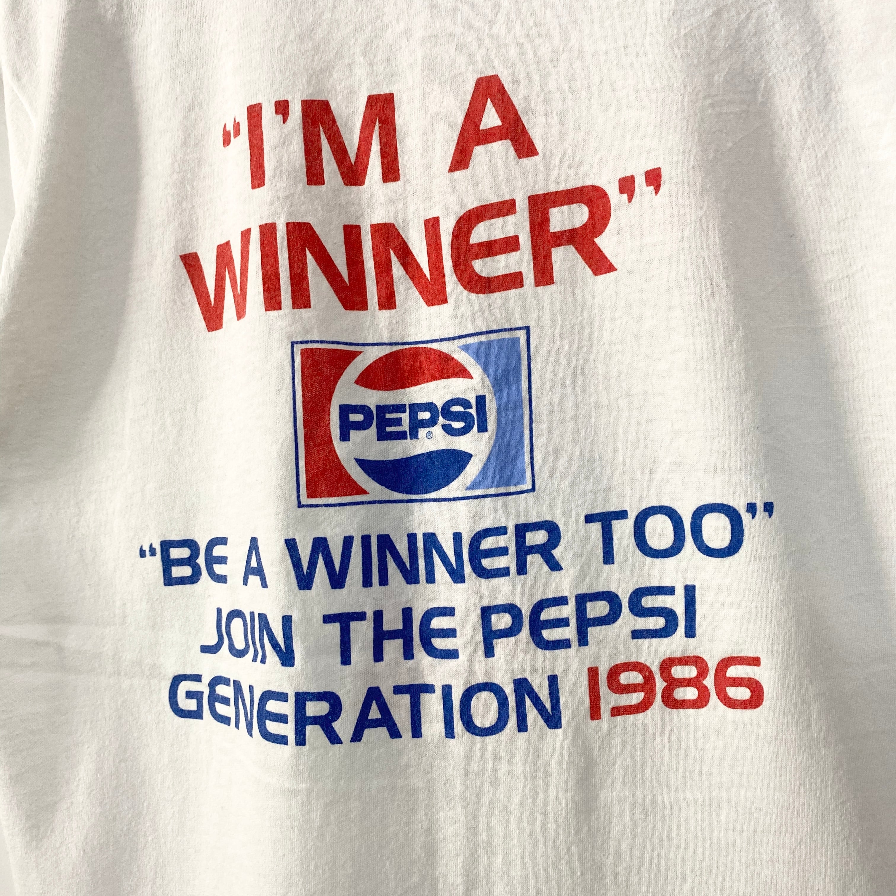 80年代 PEPSI ペプシ リンガーTシャツ プリントTシャツ ...