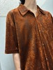 90's Y.M.L.A. ベロアシャツ