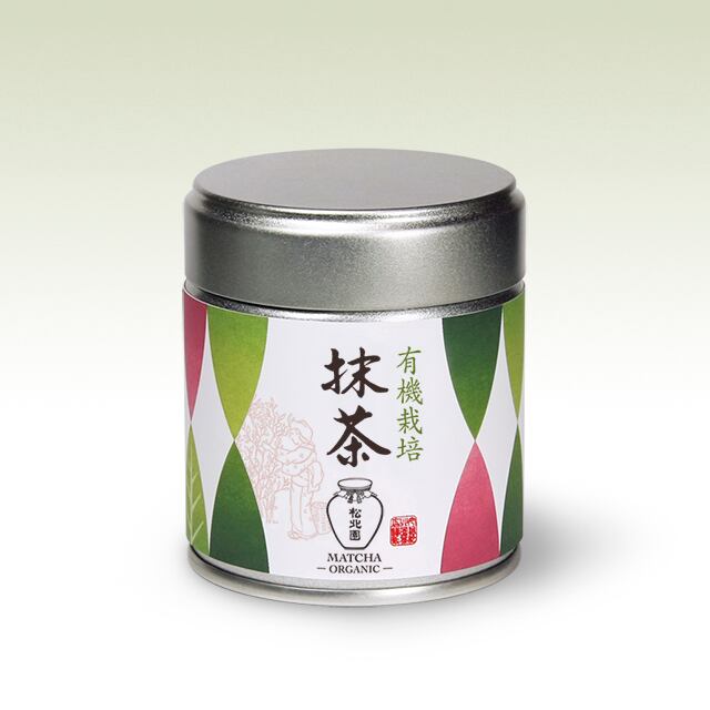 有機抹茶 30g缶 | 松北園茶店