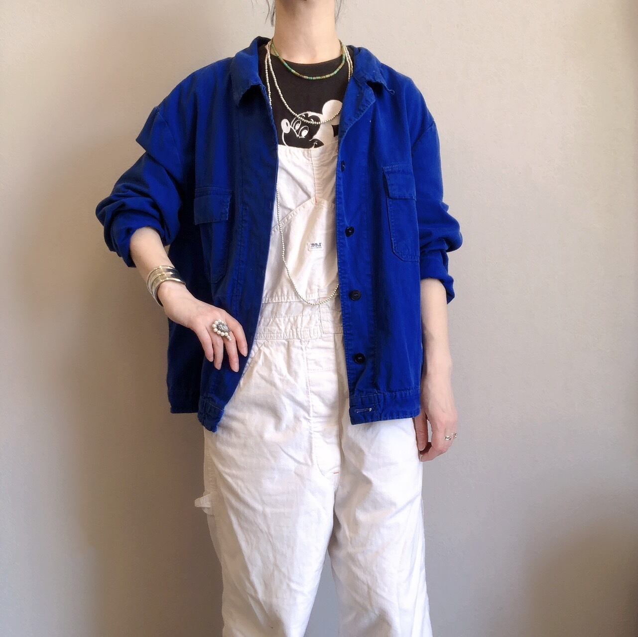 Vintage french work jacket ヴィンテージ フレンチワーク コットン