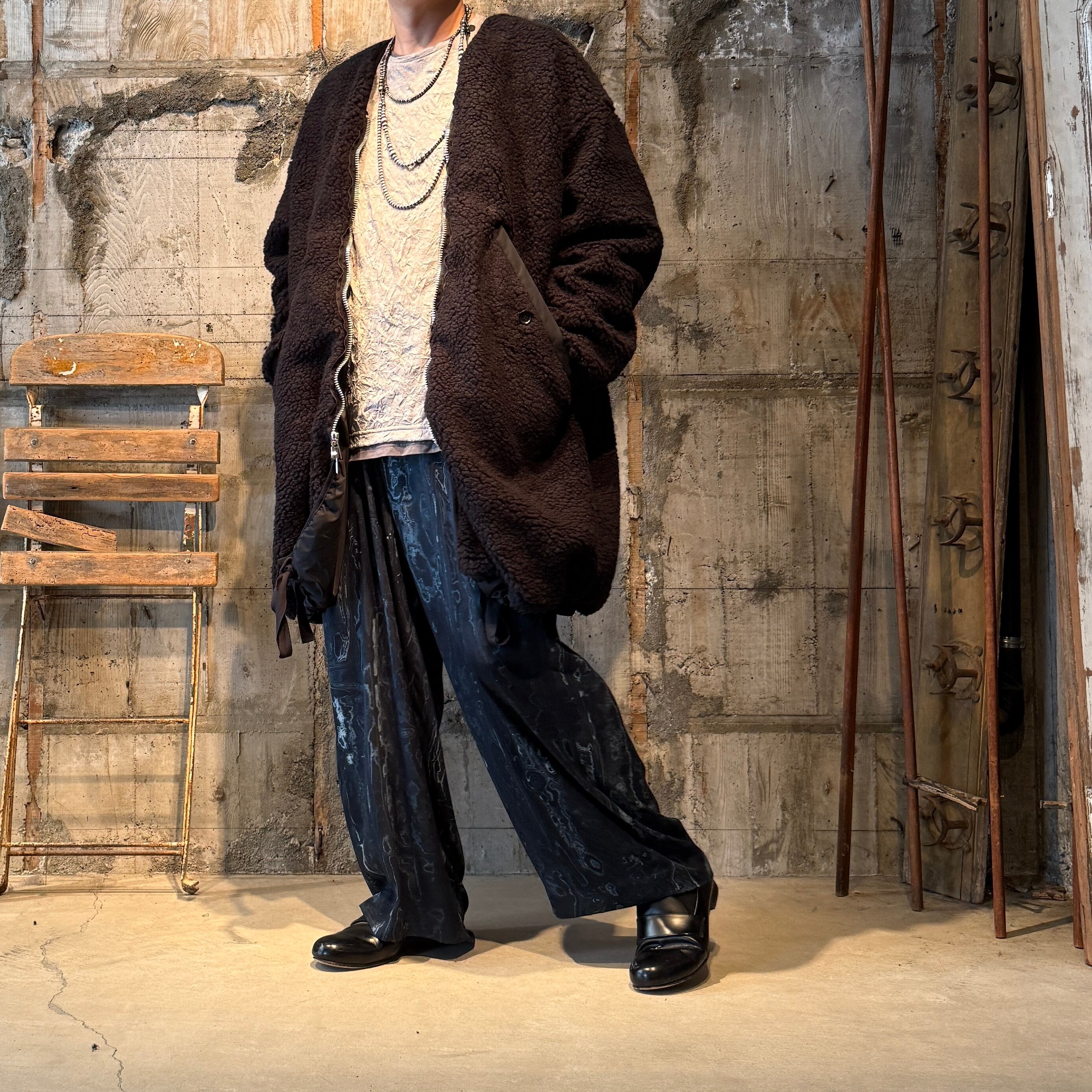 Dessin de Mode【デッサン ド モード】ミリタリーライナーボアコート