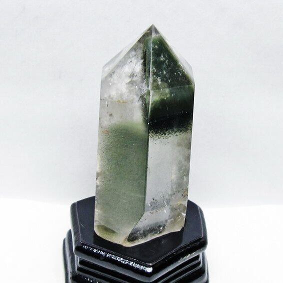 グリーンファントム 六角柱 台座付属 一点物 152-3840
