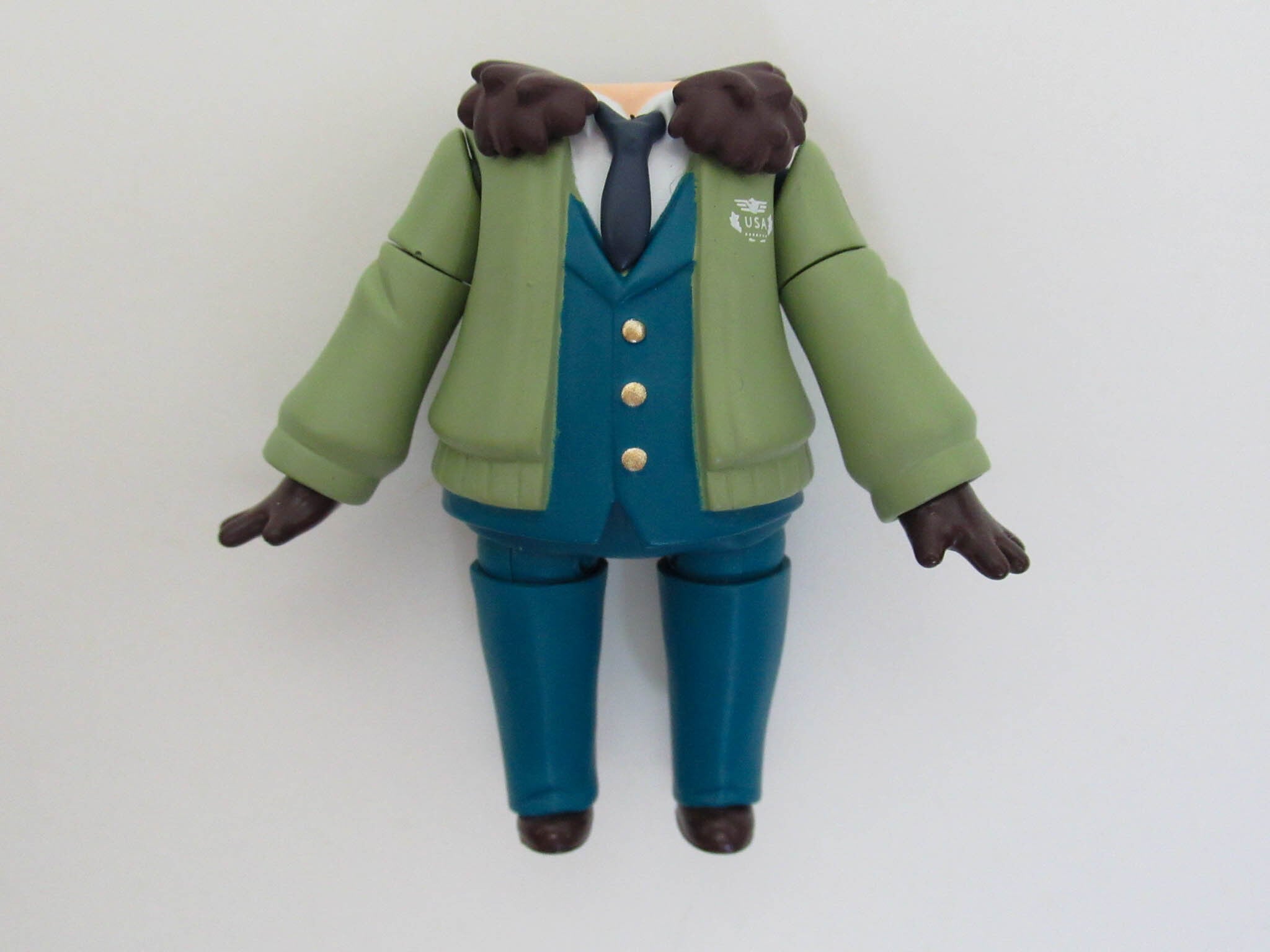 SALE】（A−ランク）【1088】 アメリカ 体パーツ 私服 ねんどろいど 