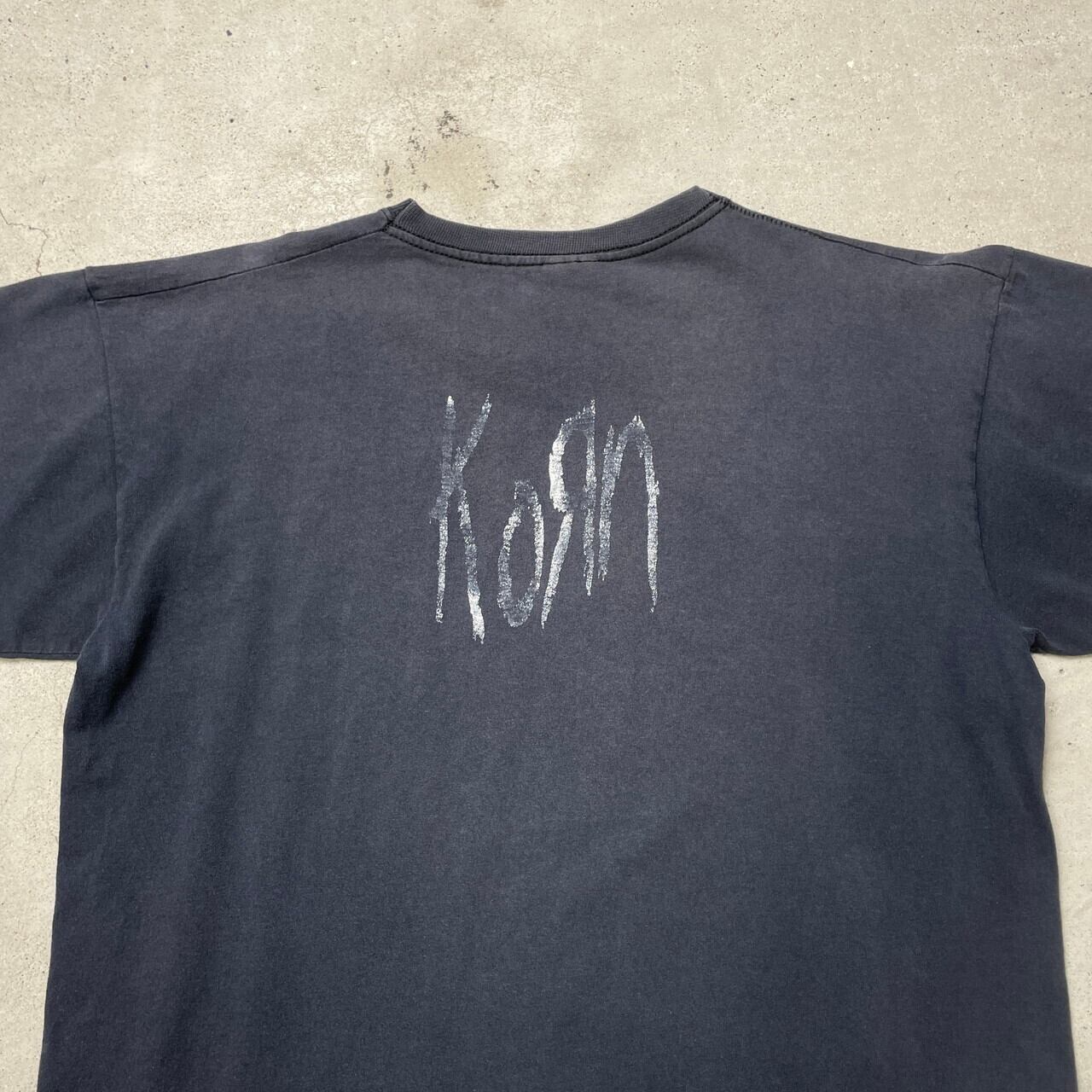 00年代 KORN COMING UNDONE コーン バンドTシャツ バンT メンズM 古着