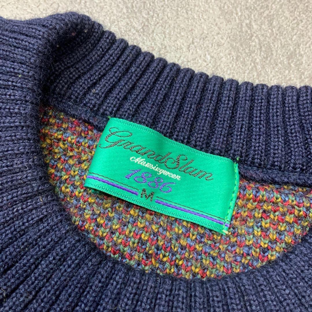 90's Munshingwear マンシングウェア ネイティブ柄 レトロニット 90's Munshingwear マンシングウェア ネイティブ柄 レトロニット