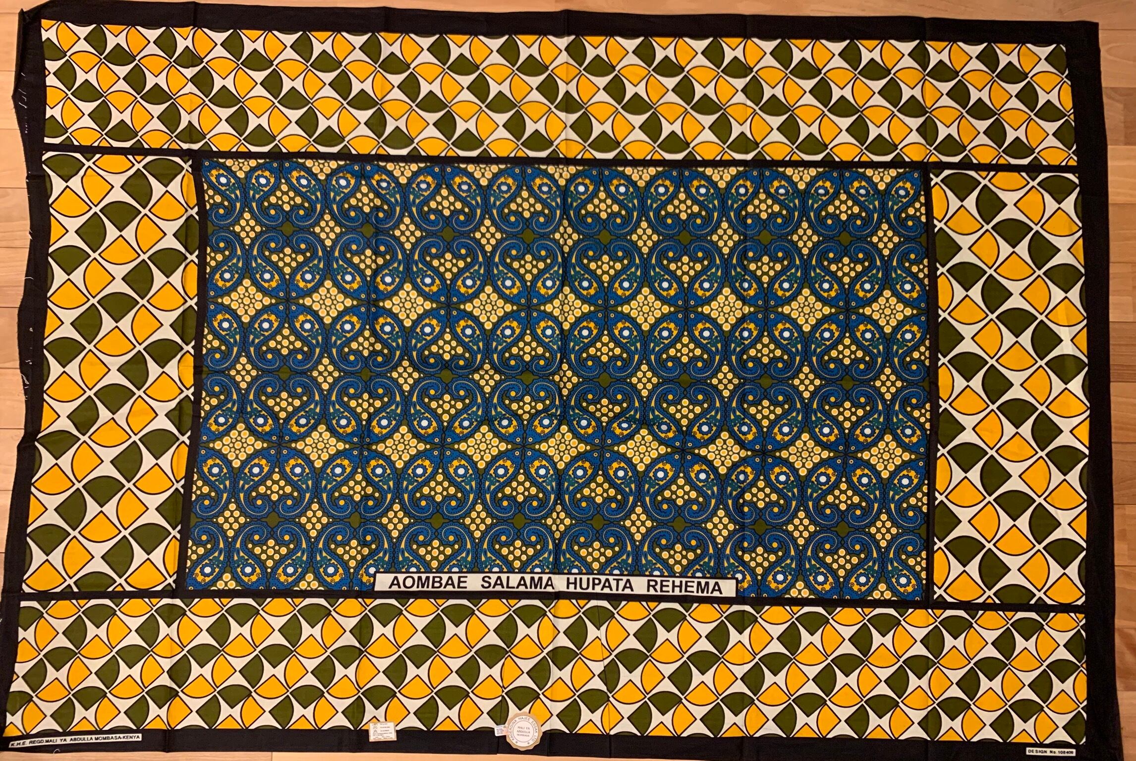 カンガ布  ファブリック