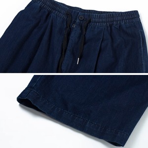 薄手ウエストドローストリングデニム　0706