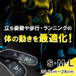 運動連鎖系RiCAMインソール サイズ S・M・L