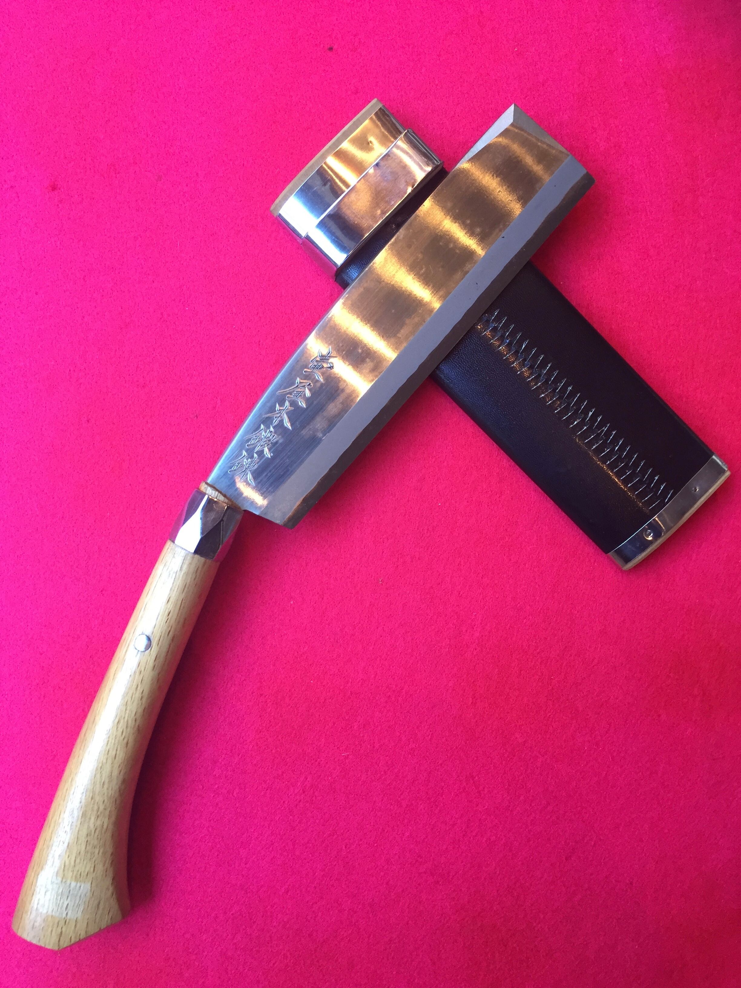 腰鉈 営林署仕様（両刃） | 龍河洞の土佐打刃物・土佐壺屋 オンライン