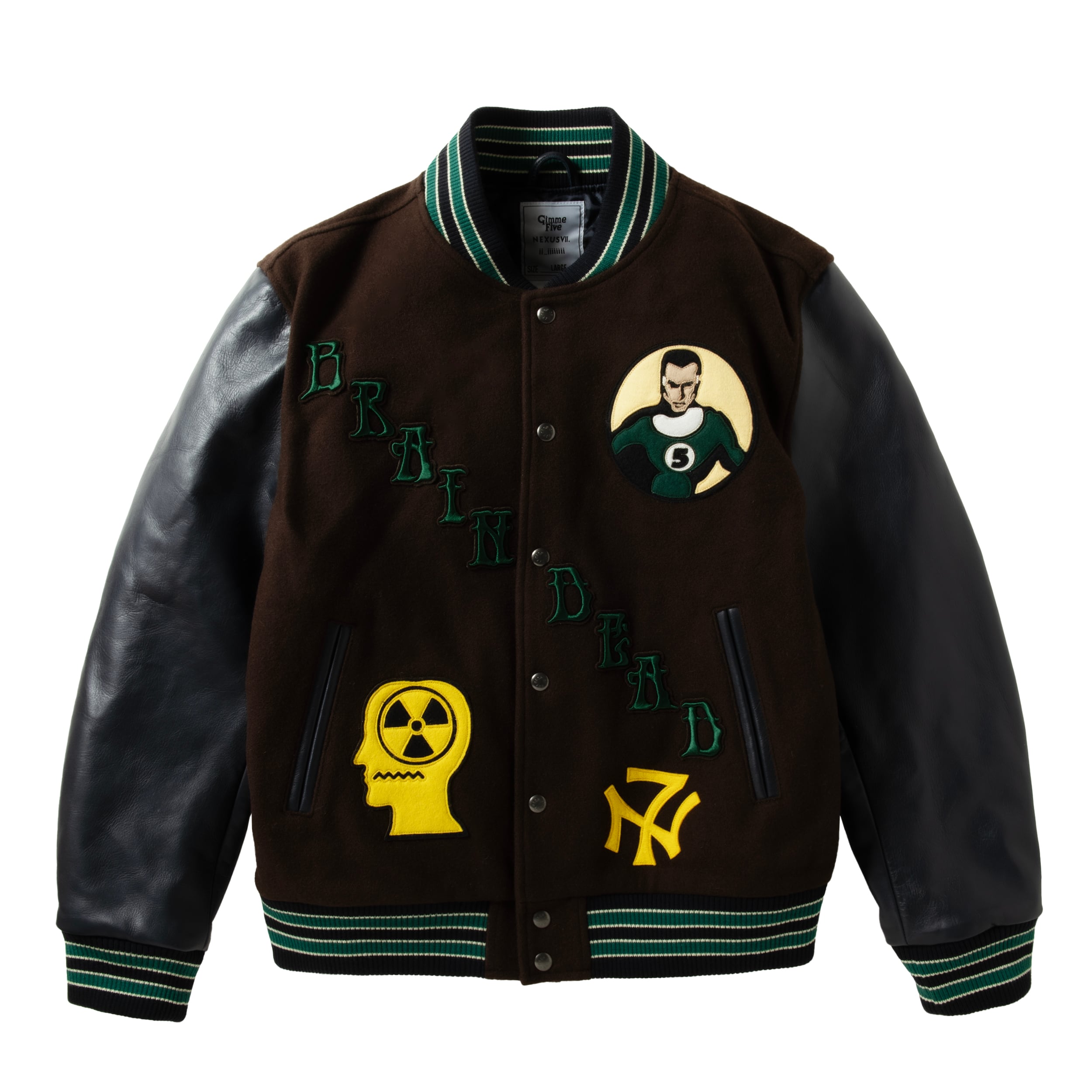 22AW 名作 “NEXUSVII. “ VARSITY JACKET 牛革 【公式通販】