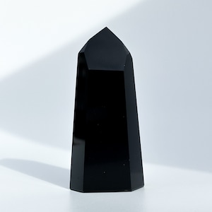 オブシディアン  タワー型03 ◇ Obsidian ◇天然石・鉱物・パワーストーン