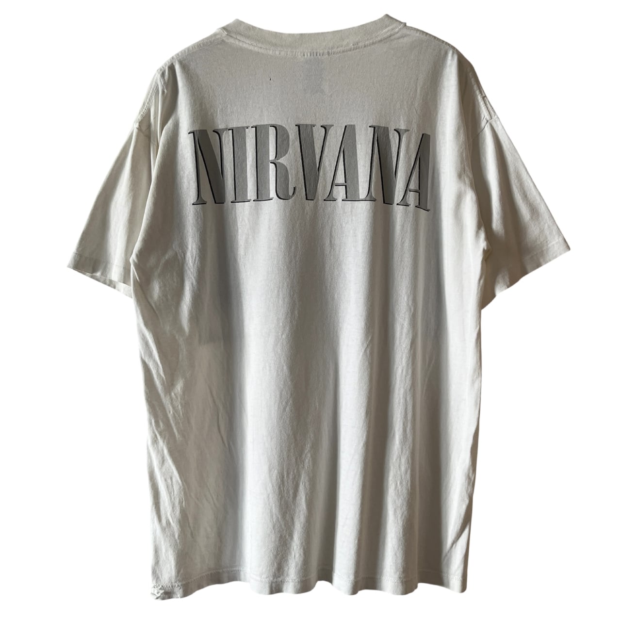 Nirvana 1996 Distressed Member Portrait Band Tee | Vintage High Line