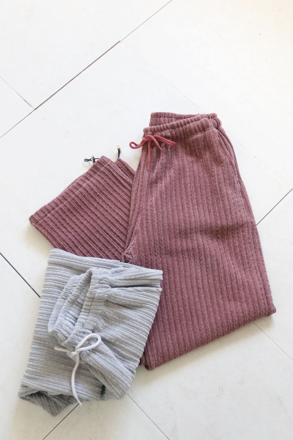 ニットリブパンツ(W26W4017H)