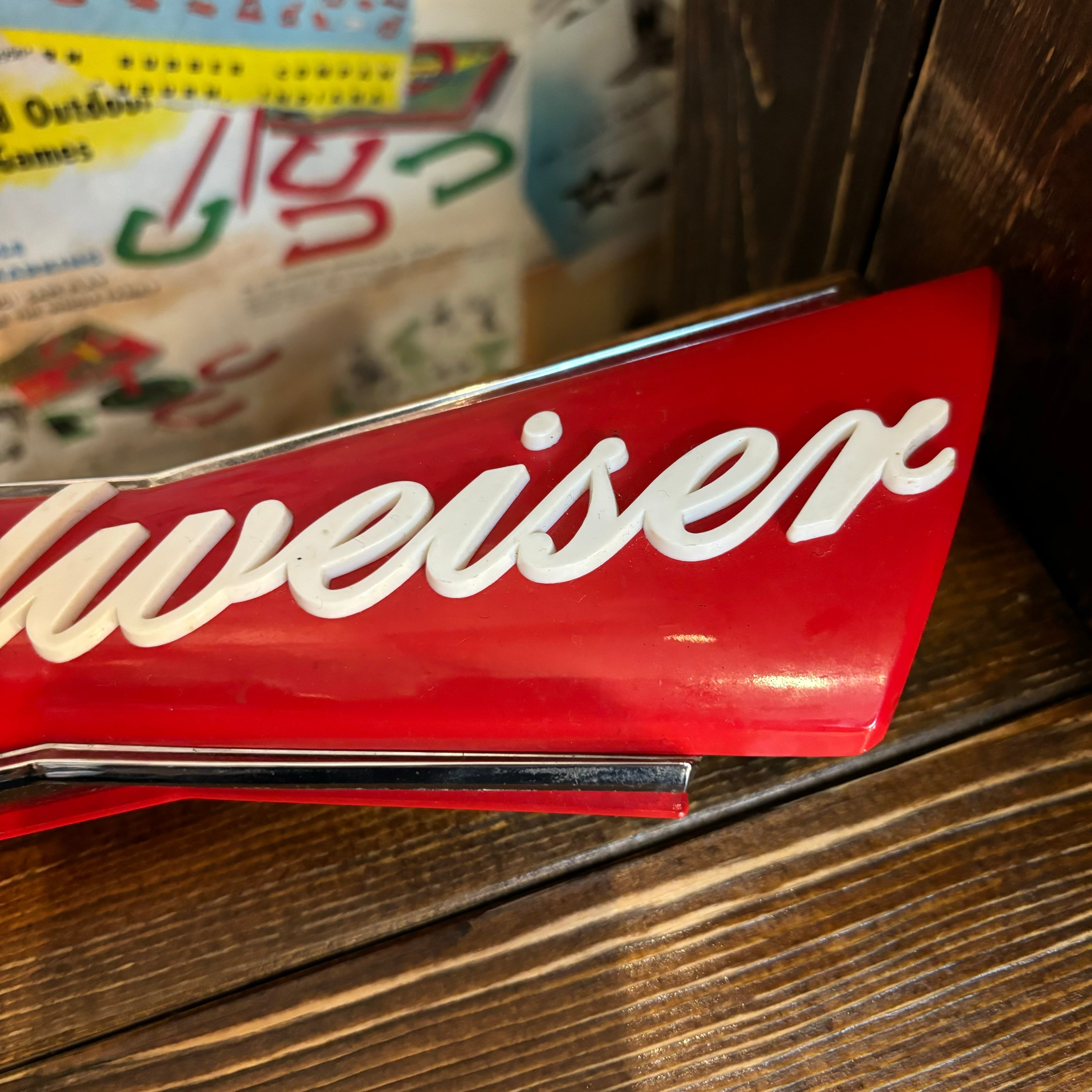 ビアサーバーノブ Budweiser 全長：約32.5cm シフトノブ バドワイザー