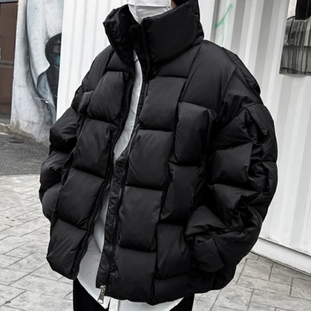 ブロックパフ　ダウンジャケット　2カラー　LB1661