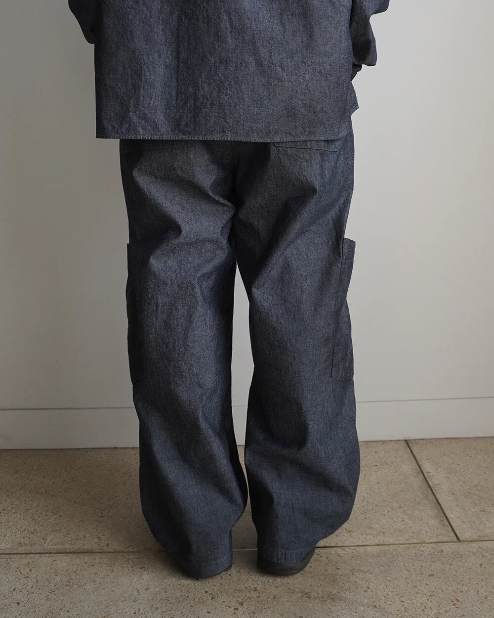 パンツ [ANCELLM]CHAMBRAY BAKER CARGO PANTS jnefqk3dGxuF.jpg?width=768