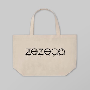 zezeco melt Logo ToteBag【natural】