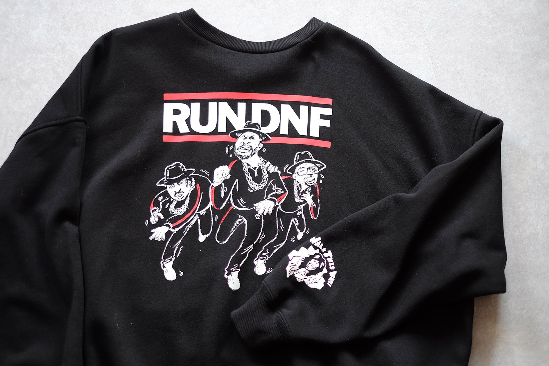 RUN DNF SWEAT / BLACK
