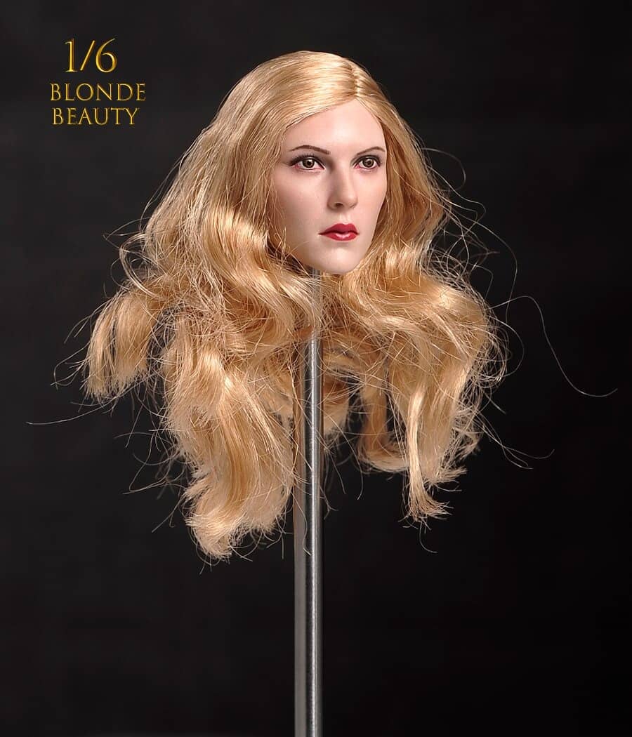 1 6 ヨーロッパ系 金髪美人女性 フィギュア用ヘッド フィギュアモール 1 6カスタムフィギュア通販サイト
