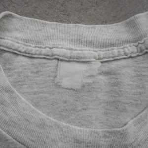 90s Pocket TEE solid ash gray [M相当] 古着