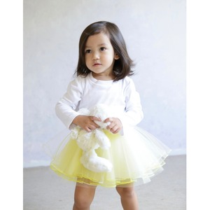 チュールスカートセットyellow