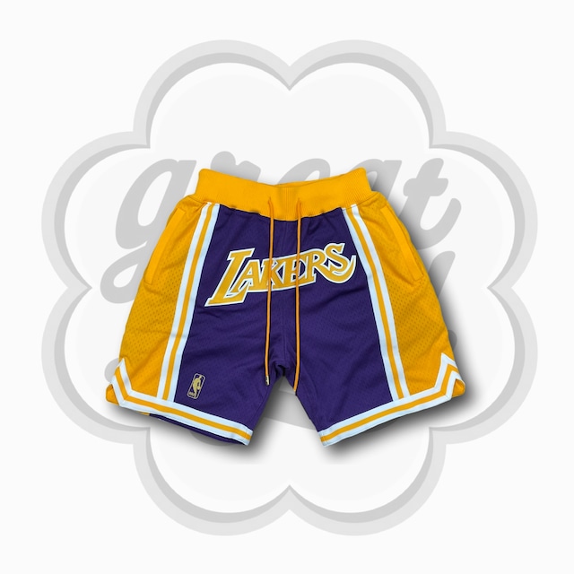 JUST DON MITCHEL&NESS LAKERS SHORT SMALL 250JL1875