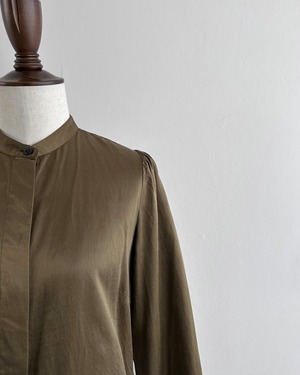 DRIES VAN NOTEN　STAND COLLAR BLOUSE