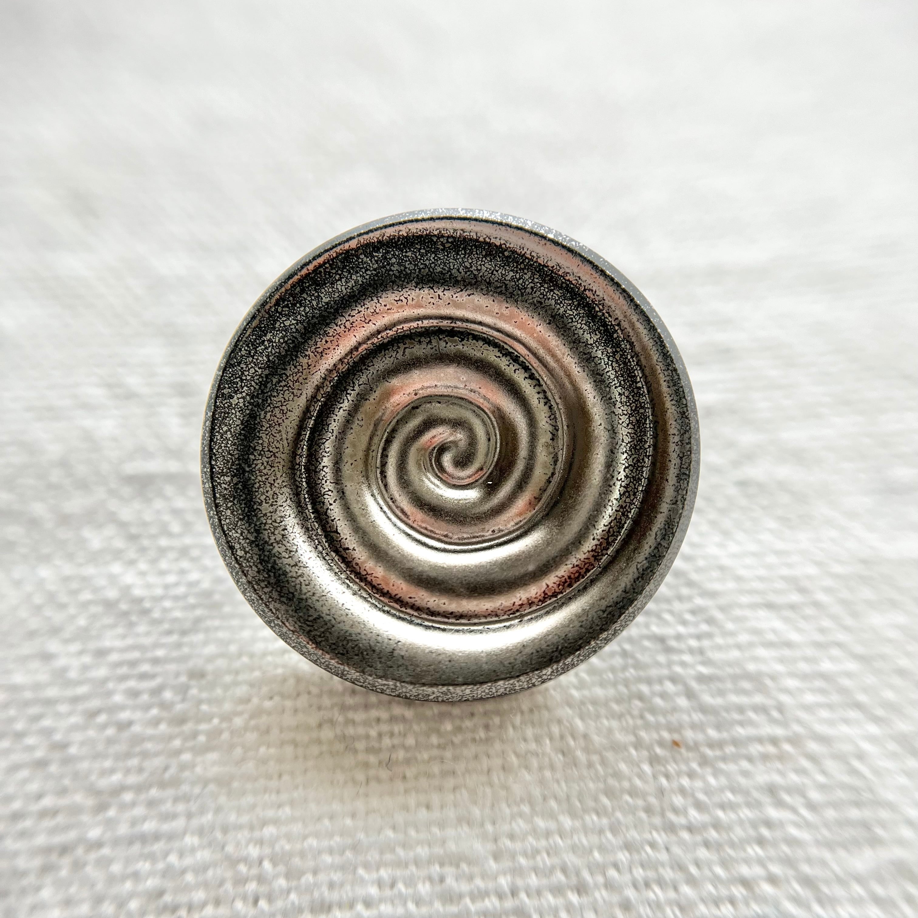 ドイツ マットシルバースパイラル×ブラック 22.5㎜