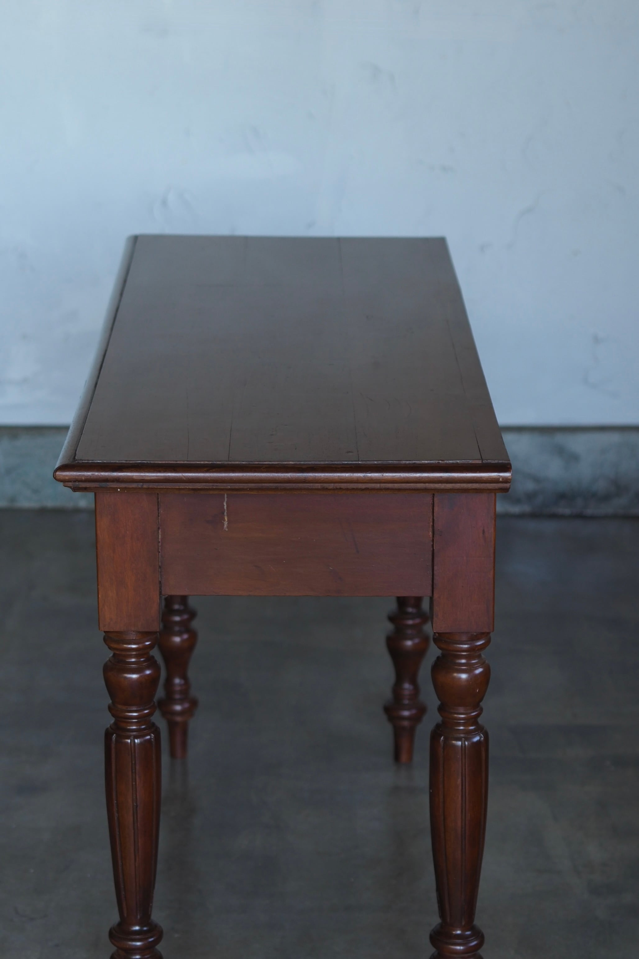 マホガニーコンソールテーブル-antique mahogany console table