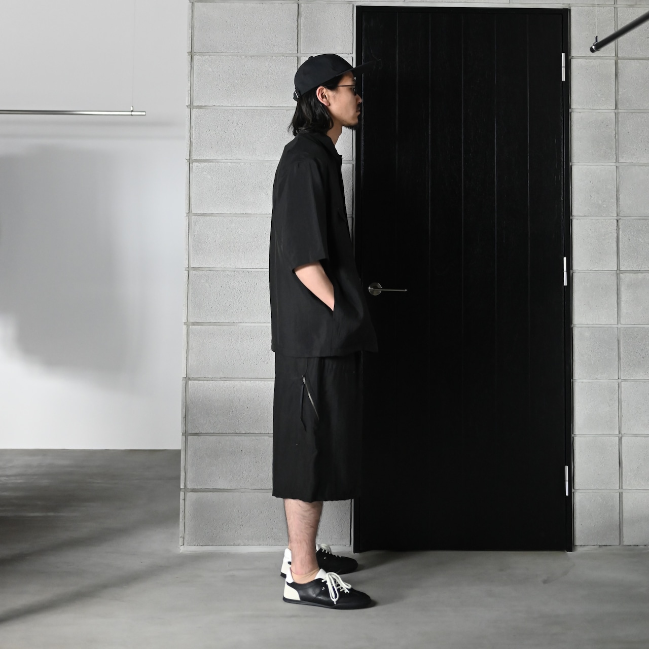 product twelve / Silk Nylon Short Sleeve Work Shirt