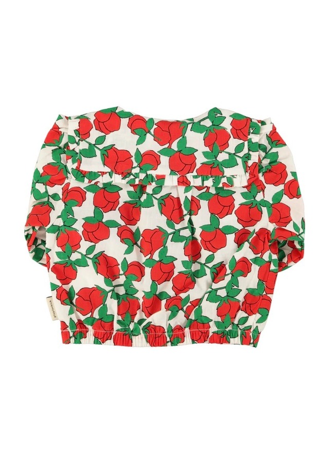 【piupiuchick】BLOUSE/RED ROSES PRINT