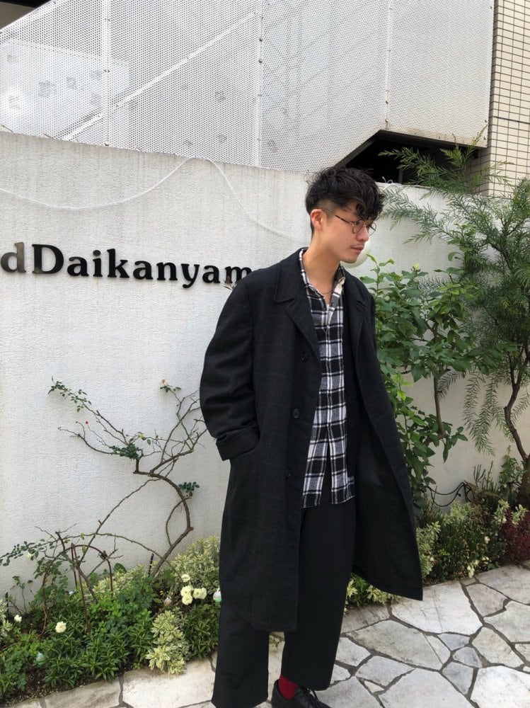 1950~60s vintage JAPAN ポンチョ wool coat TRUXTON] Vintage Wool Coat [1960s] Vintage Wool Coat | beruf