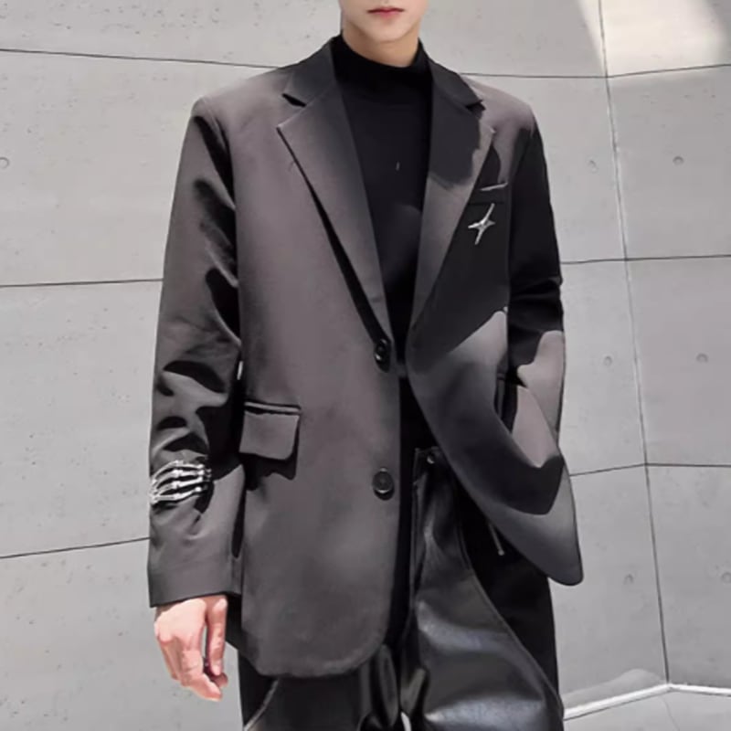 スターエンブレム テーラードジャケット LB1597