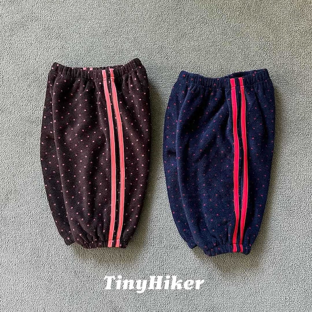 〖取寄〗韓国子供服 / 26winter / TinyHiker / プチドットフリースパンツ / キッズ *XS~XL*