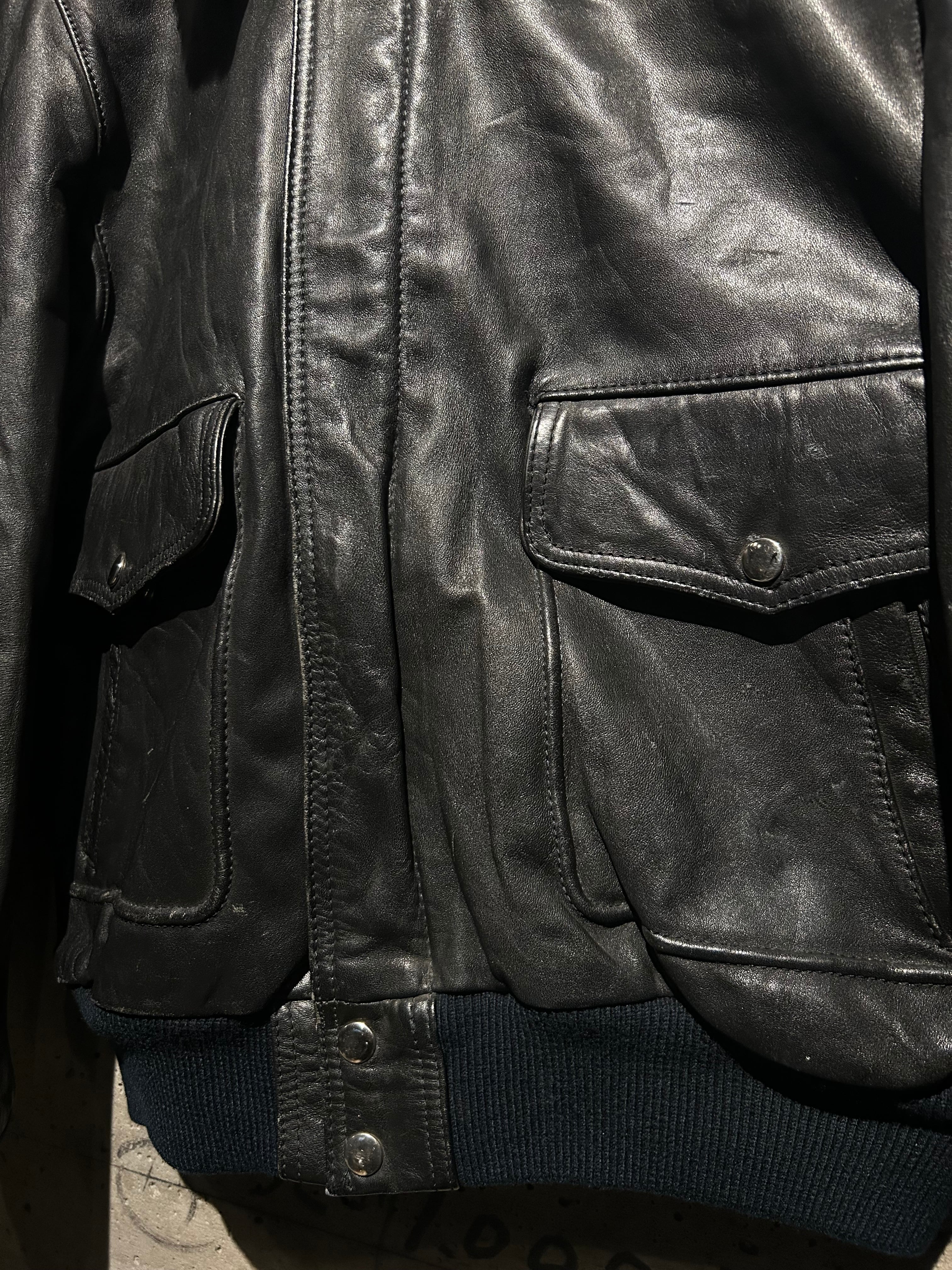 Caka】“Harley Davidson × Hein Gericke” G-1 Type Leather Flight