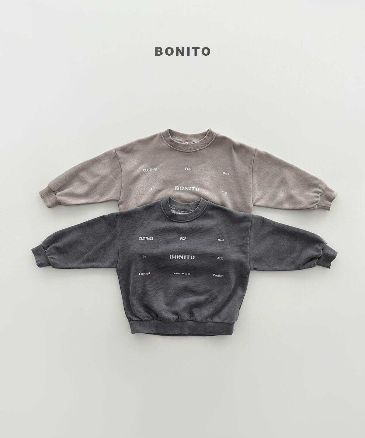 【Jr.size】fog pig sweatshirt【BONITO】※9月中旬発送予定