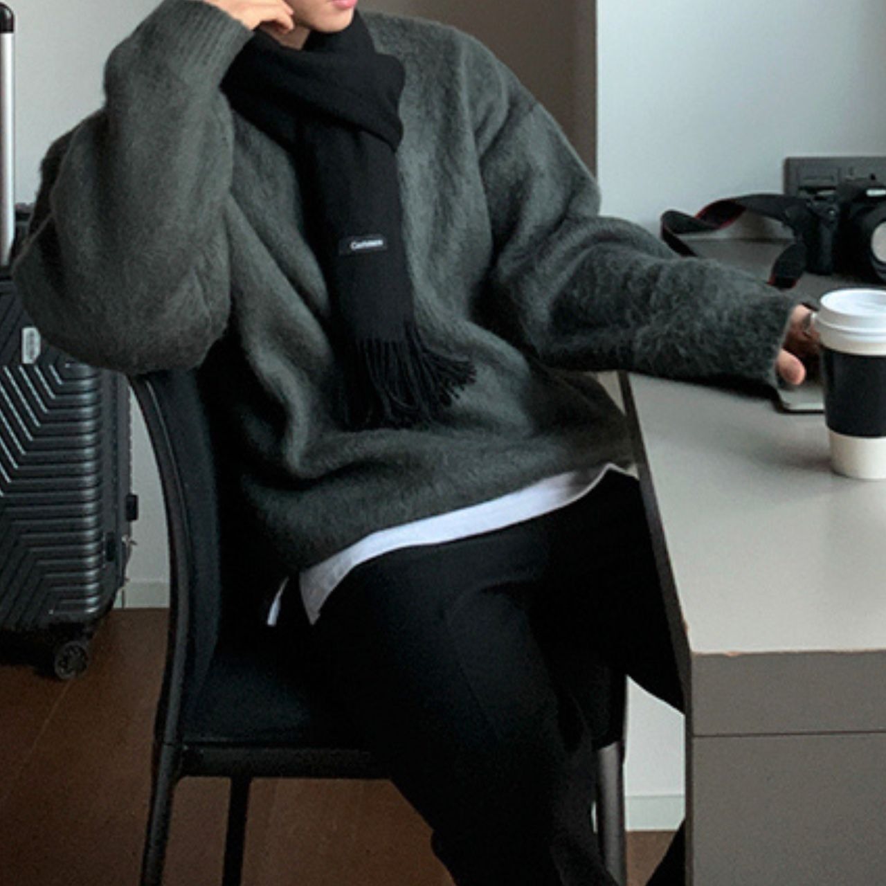 ソフトシャギーニット　MT0080349