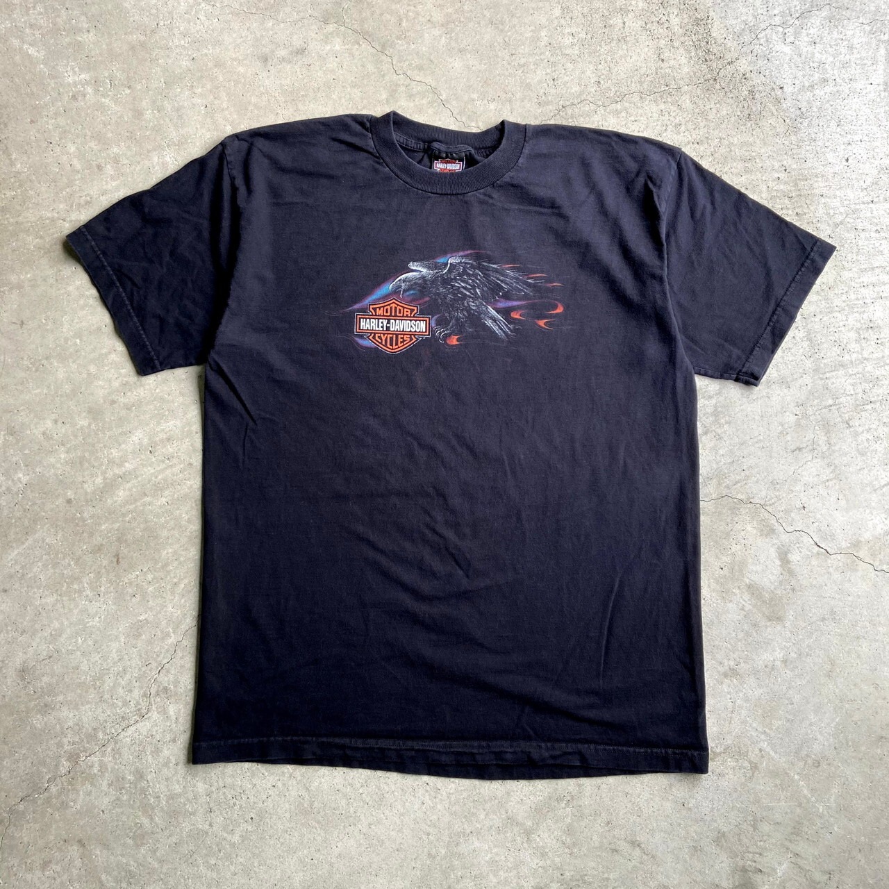 00年 USA製 Harley-Davidson ハーレーダビッドソン 両面 プリント T  